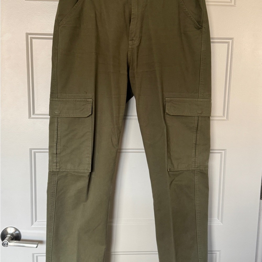 Frame Denim Men's Khaki Cargo Pants